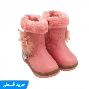 بوت دخترانه زیپ دار