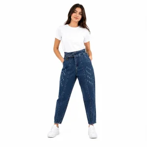 18689354 شلوار جین زنانه مام فیت Mom Fit Jeans